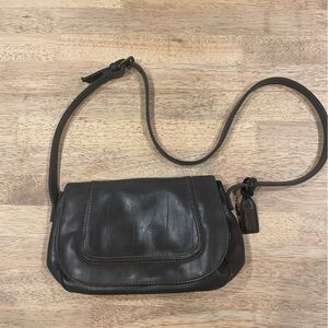 Brown Crazy Horse leather bag